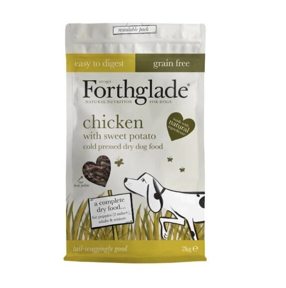 ForthgladeColdPressedGrainFreeChickenwithSweetPotato2kg