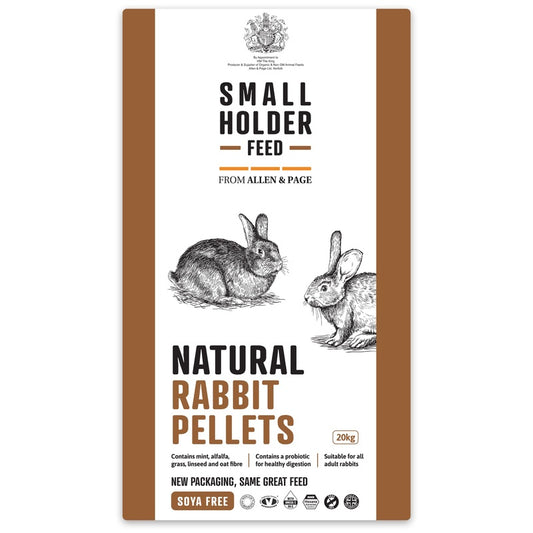 Allen & Page Natural Rabbit Pellets 20kg