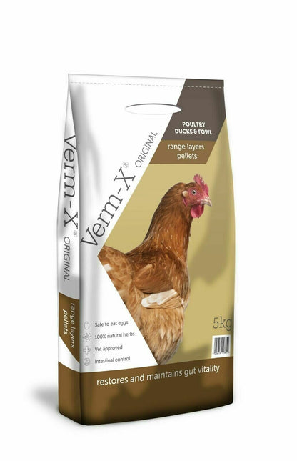 Verm X Layers Pellets with Verm-X