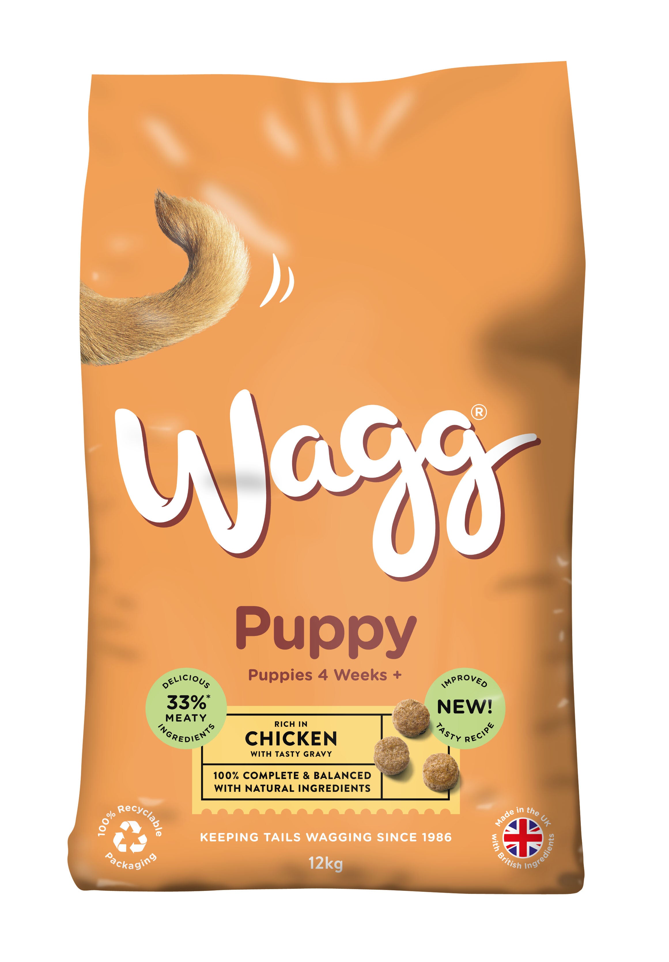 Wagg Complete Puppy Chicken 12kg – Seahorse Supplies